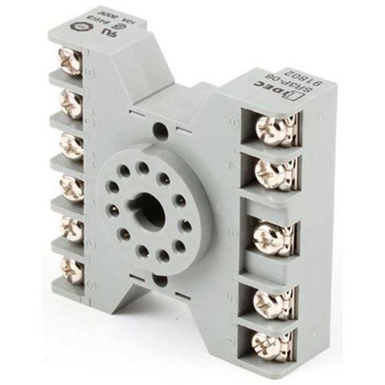 Picture of 11 Pin Socket Base  for Nieco Part# NC13737