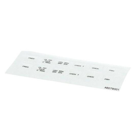 Picture of Lbl, Decal Overly Cmptr B.K. for Pitco Part# A6079001