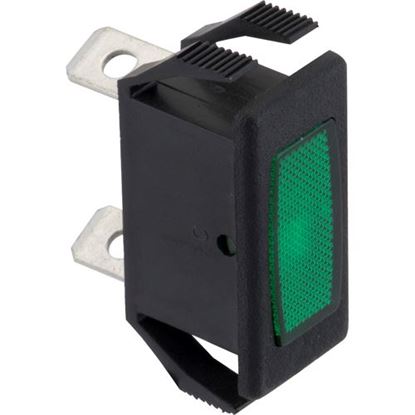 Picture of Lamp, 125V Green Rect  for Pitco Part# PTPP10331