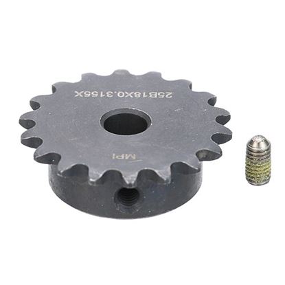 Picture of Sprocket 25B18 5/16" Bore Kit for Roundup - AJ Antunes Part# -2150199