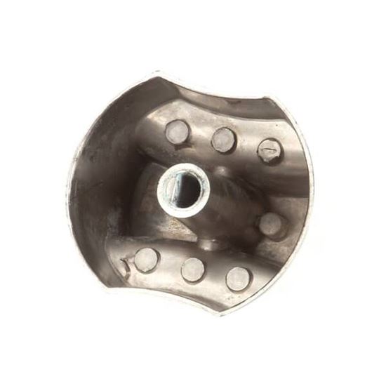 Picture of Nickel Plated Knob  Flat Side for Royal Range Part# 3096
