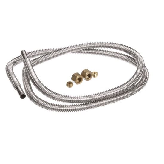 Picture of 53" 3/8 S/S Corrugated  Flex Tu for Royal Range Part# 4560