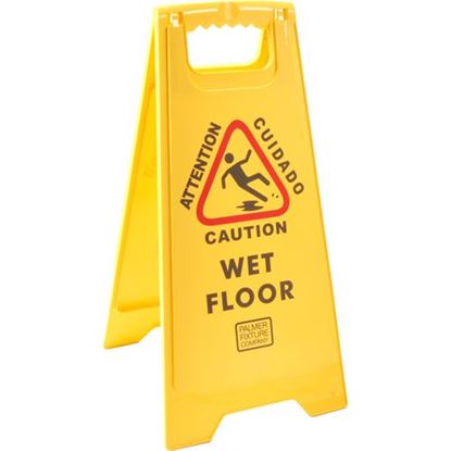 Picture of Sign,Floor , Caution,A-Frame for Rubbermaid Part# FG611277
