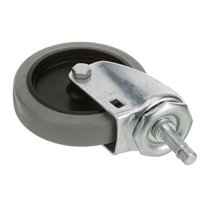 Picture of Caster,Stem (4"Od,Swvl,Gray) for Rubbermaid Part# 3355L6