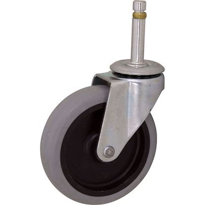 Picture of 4" Swivel Caster W/Inser  for Rubbermaid Part# 3424-L6