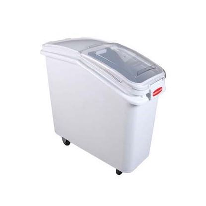 Picture of Ingredient Bin 21 Rub Wh  for Rubbermaid Part# RBMDFG360088WHT
