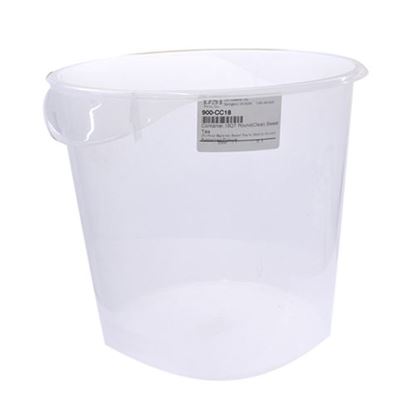 Picture of Container,18Qt Round (Clear) Sweet Tea for Rubbermaid Part# FG572724CLR