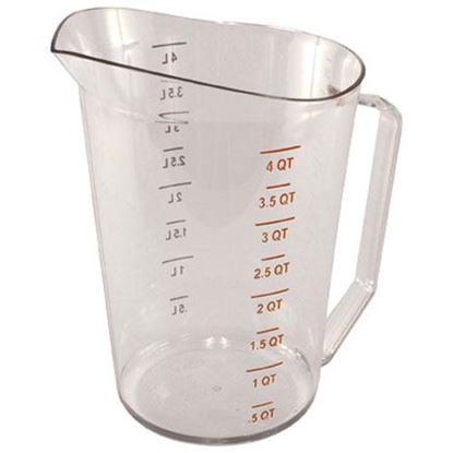 Picture of 4 Qt Measuring Cup-135 Clear for Rubbermaid Part# 3218