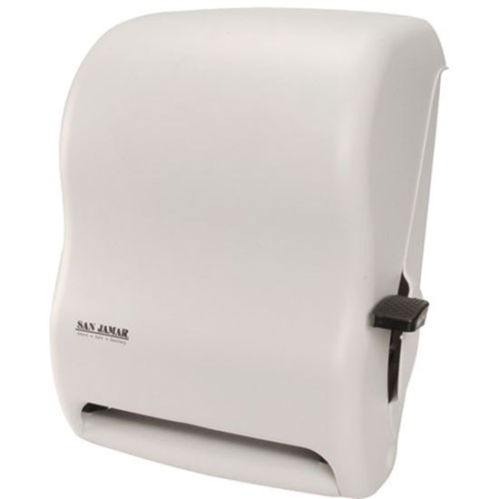 Picture of Dispenser,Towel , Lever,White for San Jamar Part# SJT1100WH
