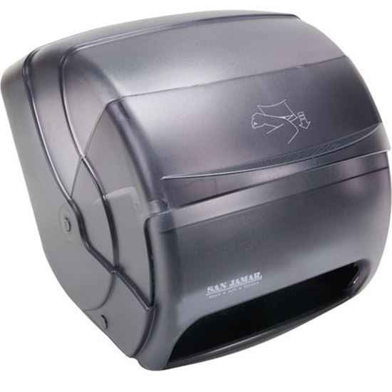 Picture of Dispenser,Towel , Roll,Plst,Bl for San Jamar Part# SJT850TBK