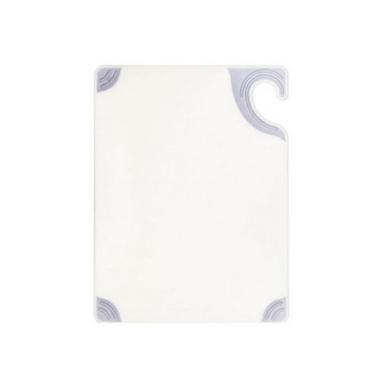 Picture of 15X20X.5In Cutting Board White for San Jamar Part# SJCBG152012WH