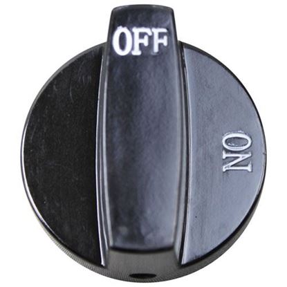 Picture of Knob, Black 2 Inch Dia Off-On for Southbend Part# -2739