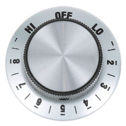 Picture of Infinite Dial 1-7/8 D, Off-Lo-2-8-Hi for Star Mfg Part# 2R200702