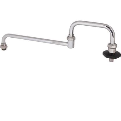 Picture of Spout,18"Dbl , W/Nzzle,Leadfree for T&S Brass Part# TS178A