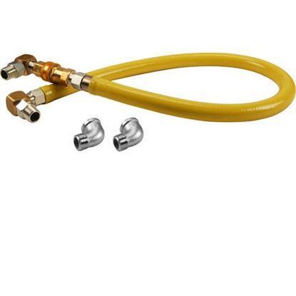Picture of Gas Hose 3/4 X 48 T&S  for T&S Brass Part# HG-2D-48