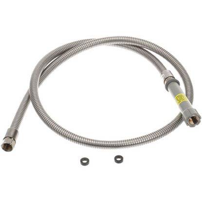 Picture of S/S Flexible Hose 68" for T&S Brass Part# TSB0068HMS