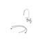 Picture of Faucet, Workboard   Deck Mount for T&S Brass Part# B-1141-KIT