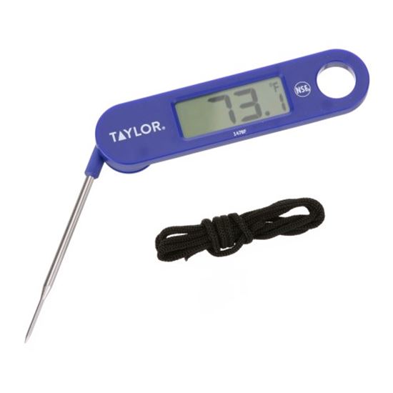 Taylor 1476FDA Folding Probe Digital Thermometer - Thumbnail 4
