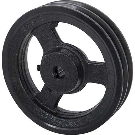 Picture of Pulley Dual, 2Ak64, 5/8" Bore for Taylor Thermometer Part# -39695