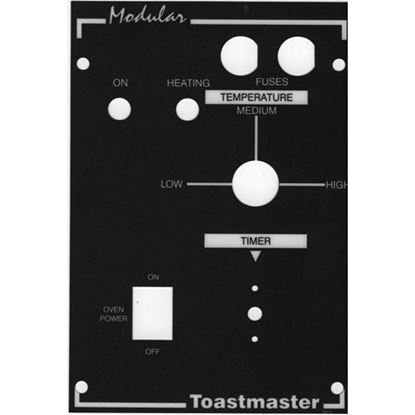 Picture of Decal Side Panel Wendy'S Rh-36 (New 1 Switch) for Toastmaster - See Middleby Marshall Part# 34111