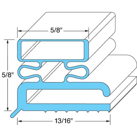 Picture of Door Gasket  for Tri-Star Part# ER-14169-00