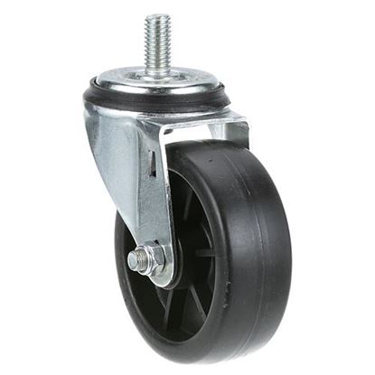 Picture of Caster, Swivel,No Brake 4"Dia X1-1/2, 1/2 X 1 Th for Turbo Air Part# G8F6500101