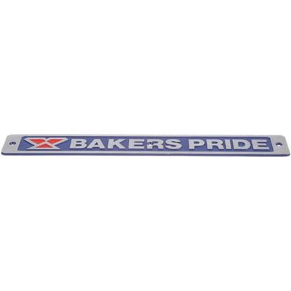 Picture of Nameplate  for Bakers Pride Part# 2M-U1043A