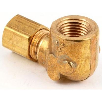 Picture of 1/8(Npt)X3/16Odx90 Adptr  for Bakers Pride Part# 21880304