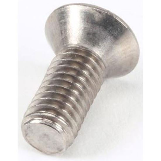 Picture of Flat Hd 10-32X1/2 Screw Ss for Bakers Pride Part# AS-Q1477A