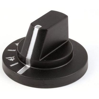 Picture of Gas Valve Knob Flat At 6 Ce for Bakers Pride Part# AS-S1301A