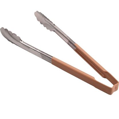 Picture of Tongs,Scallop , 12",Tan Hdl for Vollrath/Idea-Medalie Part# VOL4781260