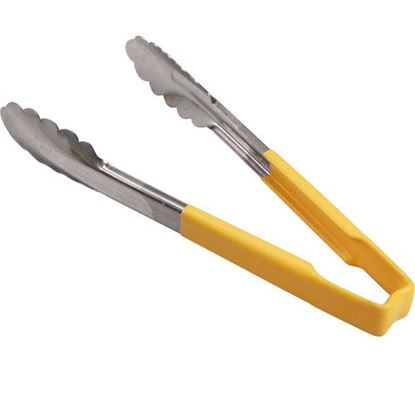 Tong Yel/Ss 9.5 In Scallop Grip for Vollrath/Idea-Medalie Part# 4780950
