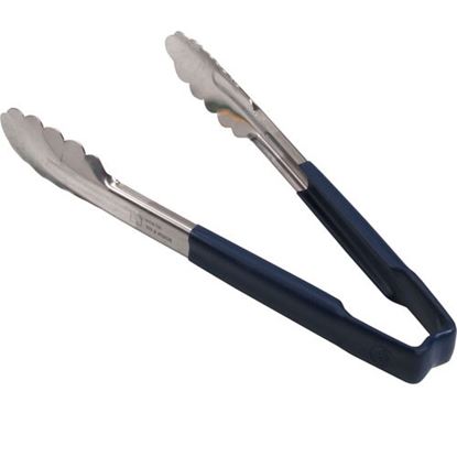 Picture of Tong Blue/Ss 9.5 In Scallop Grip for Vollrath/Idea-Medalie Part# 4780930