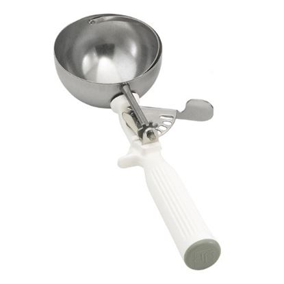 Picture of Disher #6 White Hndl 5 1/3 Oz Hd for Vollrath/Idea-Medalie Part# VOL47139