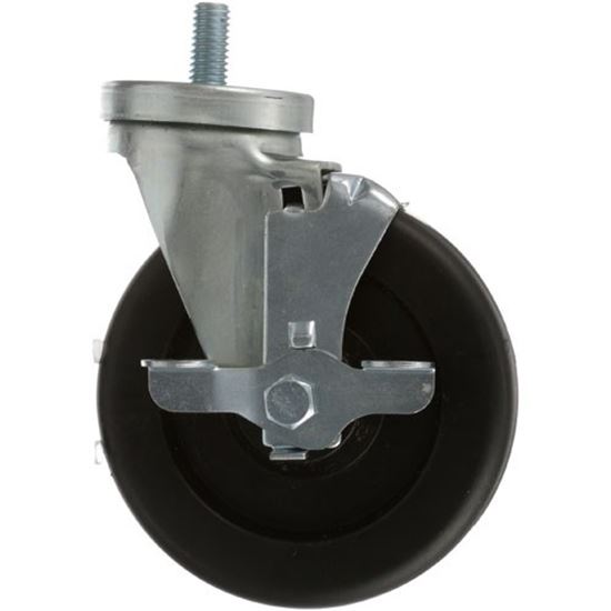 Picture of Caster,Stem , 5",1/2-13X1"W/Brk for Vulcan Hart Part# 55460513021VBA