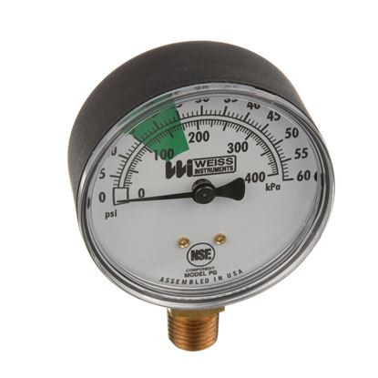 Picture of Gauge,Water Pressure , 0-60 Psi for Vulcan Hart Part# VH918460