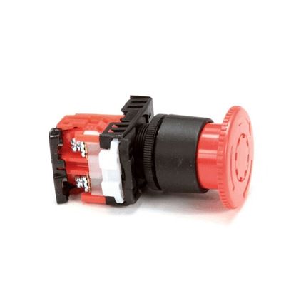 Picture of Safety Off Button  Red for AyrKing Part# 3700014
