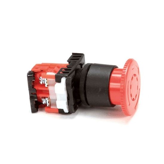 Picture of Safety Off Button  Red for AyrKing Part# 3700014