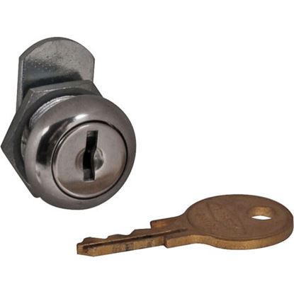 Picture of Lock,Cylinder , W/Key,1-1/16"L for Bobrick Part# 388-42