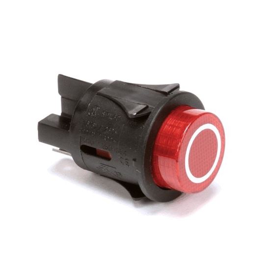 Picture of Red Stop Button  for Doyon Part# MP100110