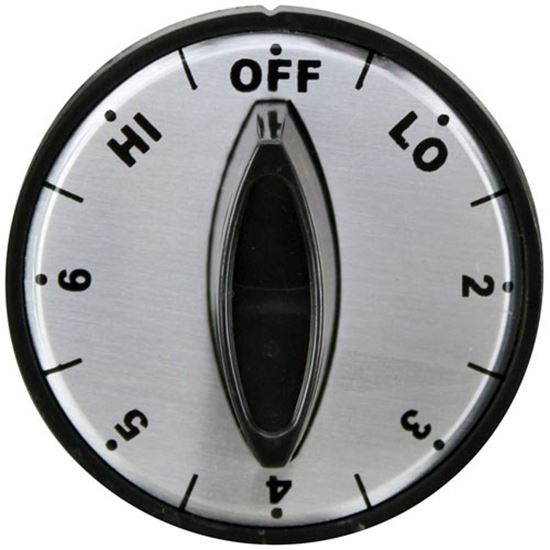 Picture of Knob 2 D, Off-Lo-2-6-Hi for Franke Part# 614268