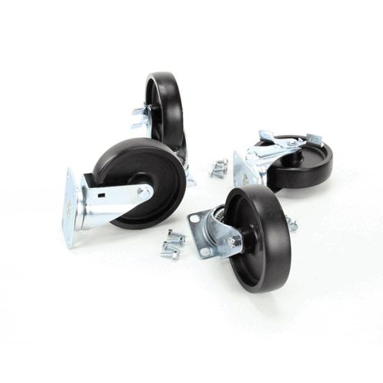 Picture of Caster Kit  Plate 5 (4 Per) for Franke Part# E619938