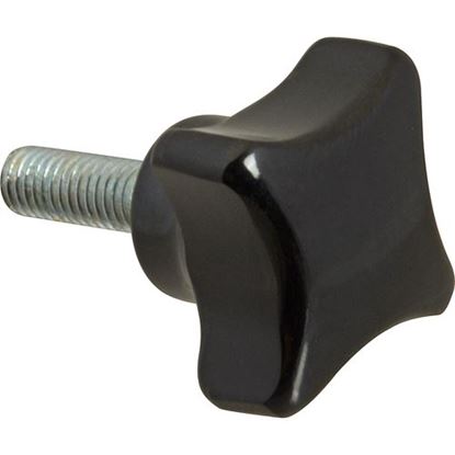 Picture of Knob, 4-Arm W/ Stud M5-0.8X15 for Oliver Products Part# OLI5911-7210