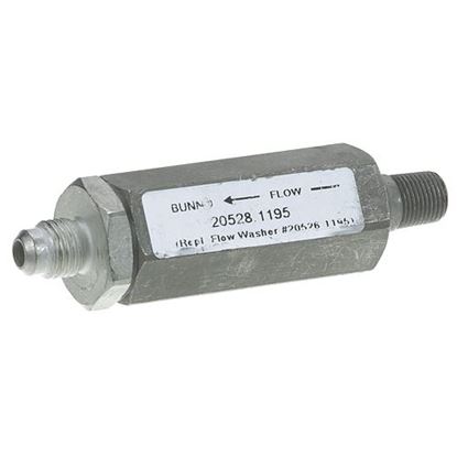 Picture of Flow Control Assy 1/4Flx1/8Mpt, .195Gpm for Bunn Part# BU01184.0011