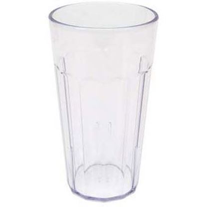 Picture of Tumbler, Fluted16.4 Oz C Lear for Cambro Part# CAMNT16152