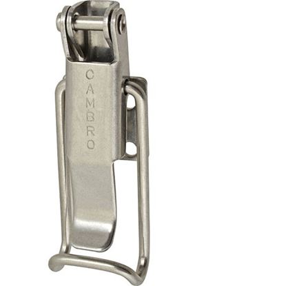 Picture of 2 Hole Metal Latch Kit Camtainer 500Lcd for Cambro Part# CAM60091