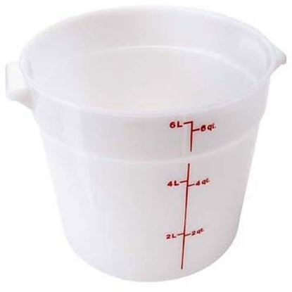 Picture of Container 10"Rd, 6 Qt, W Ht for Cambro Part# CAMRFS6148