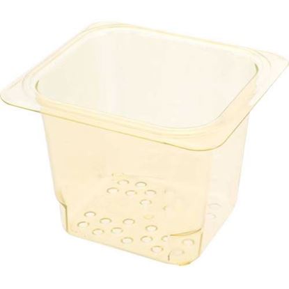 Picture of Colander,H-Pan , Sixth Sz,5"Deep for Cambro Part# CAM65CLRHP150