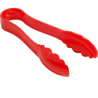 Picture of Tongs , 6"L,Scallop,Red Plst for Cambro Part# CAM6TGS404