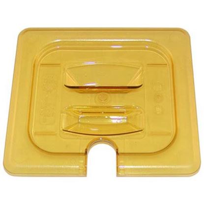 Picture of Lid, Pan - 1/6 Size-150 W/Handle for Cambro Part# CAM60HPCHN150